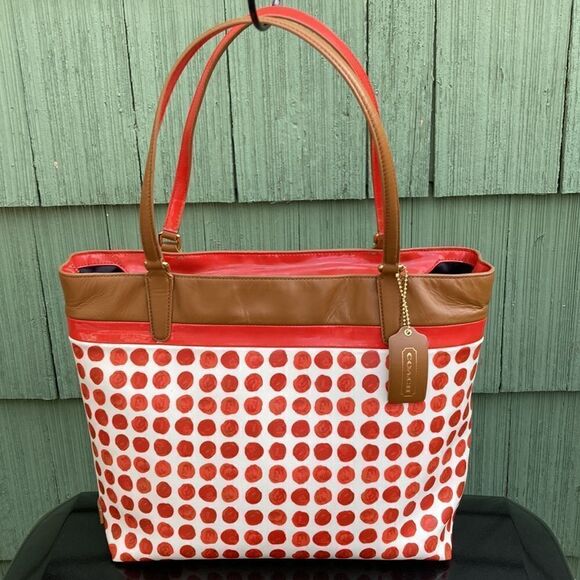 Coach Vintage Retro Tote & Wallet Wristlet 2-Piece Set - Picture 4 of 15